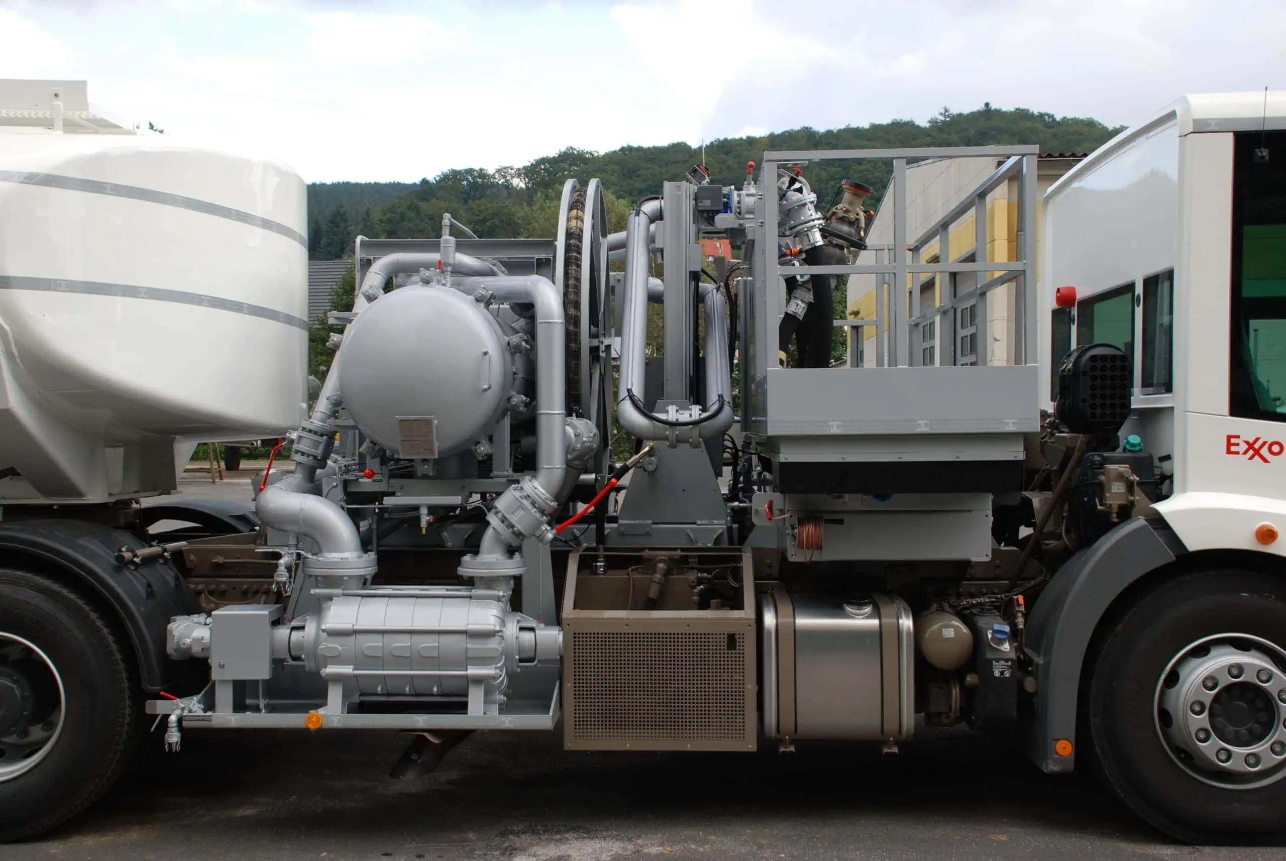 Tanker Truck Unloading Pump